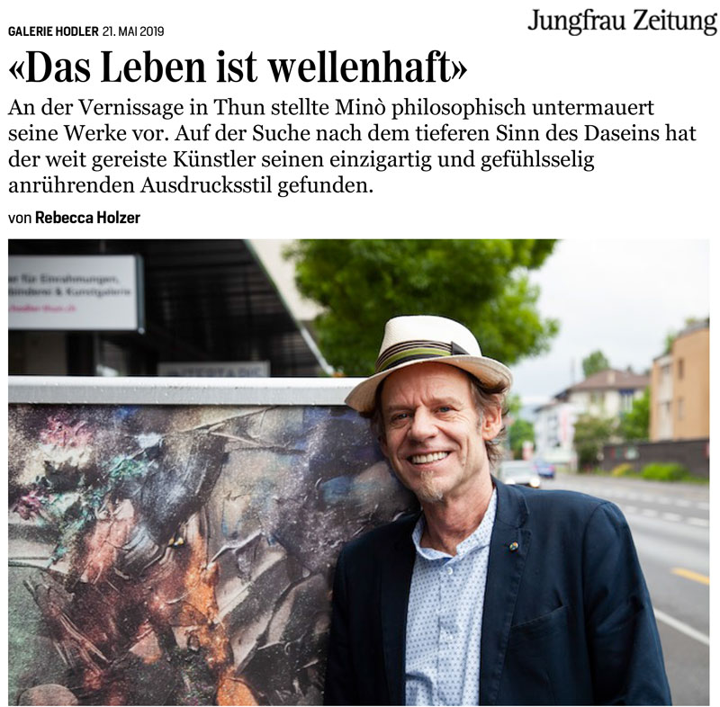 Das Leben ist wellenhaft – Jungfrau Zeitung